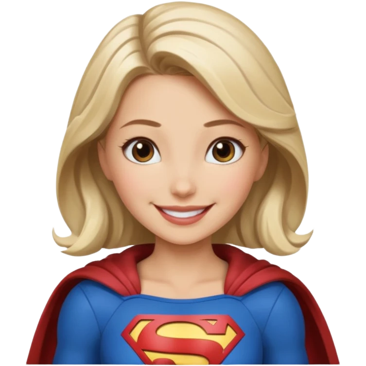 супергёрл зимой emoji