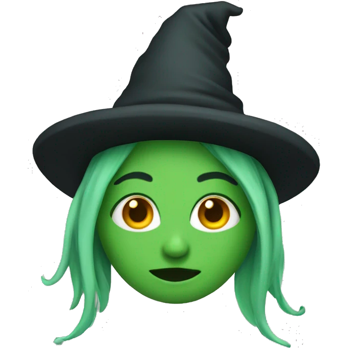 green witch emoji