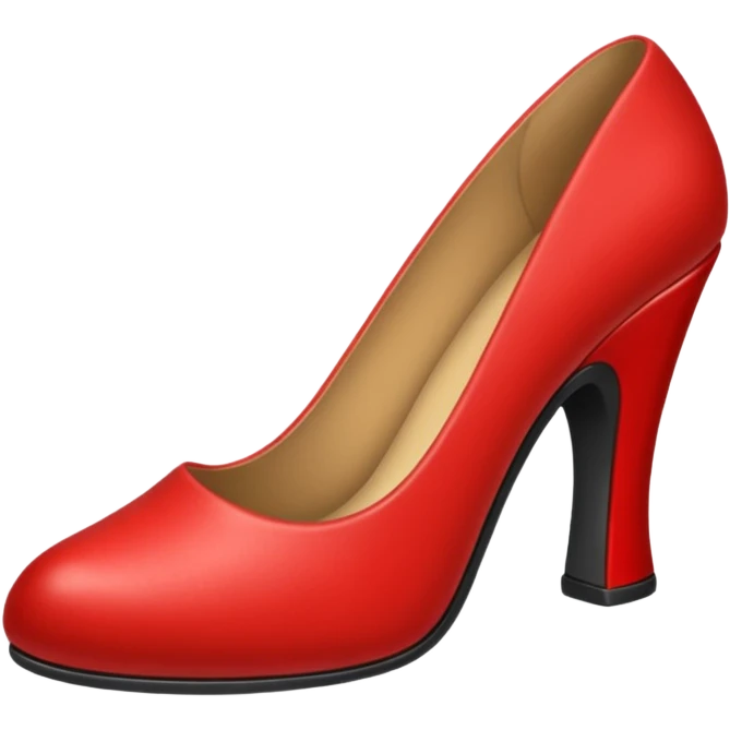 red shoe emoji