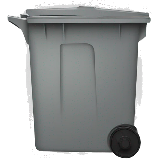 Moving bin emoji