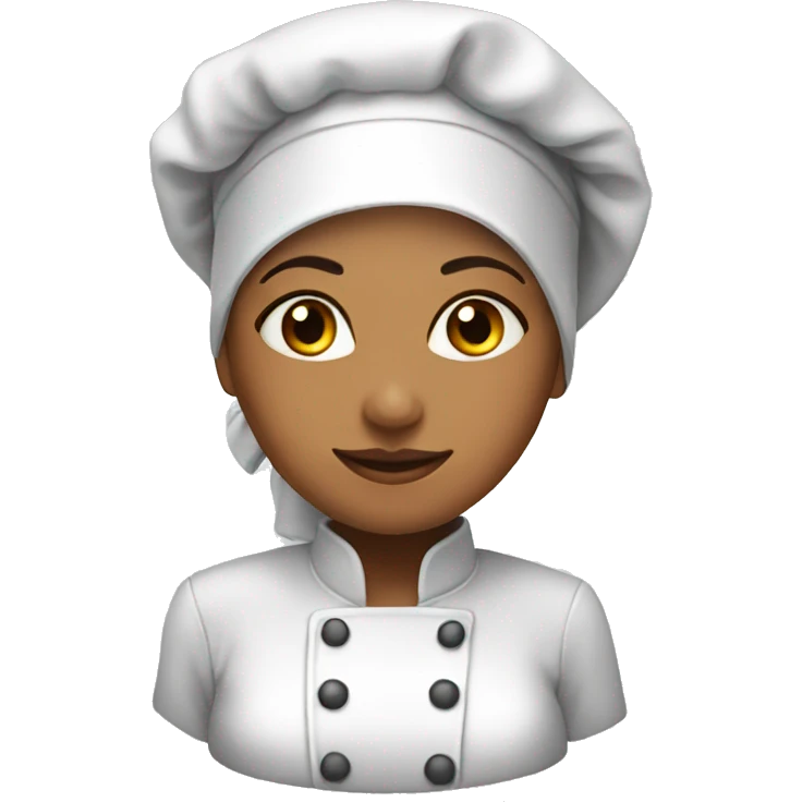woman, hijab, chef hat emoji