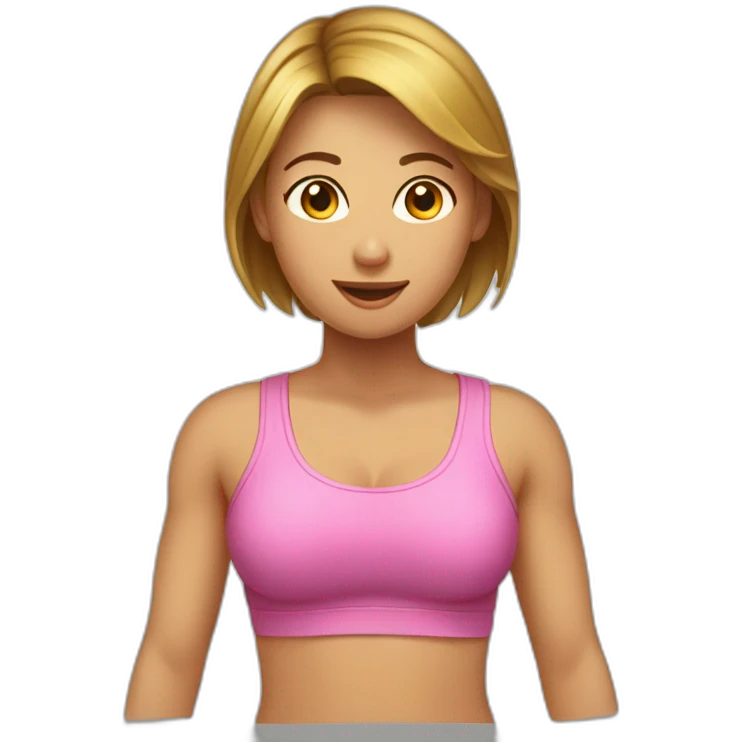 abdominales femeninos marcados emoji