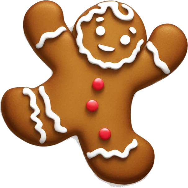 gingerbread cookie emoji