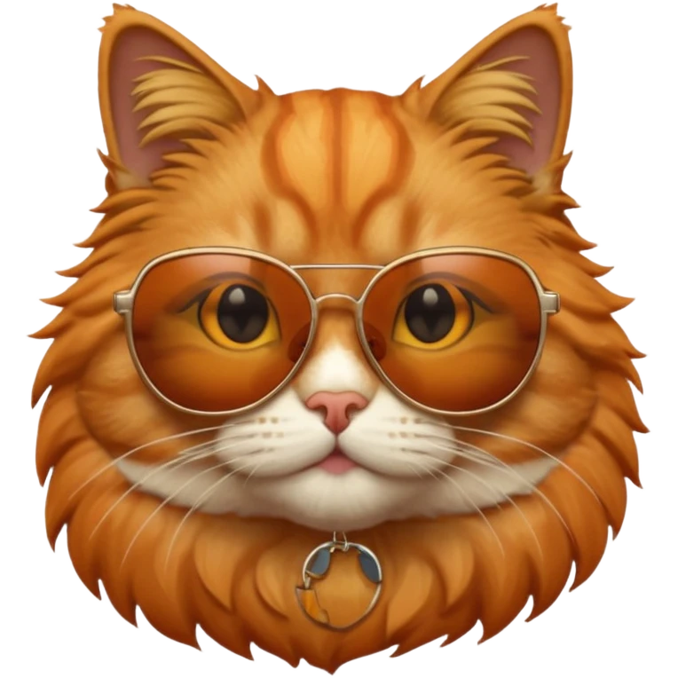 Cat wearing sunglasses emoji