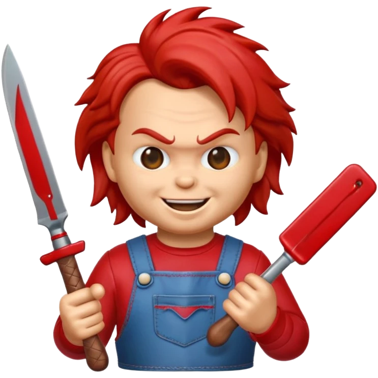 Un emojin de chuky emoji