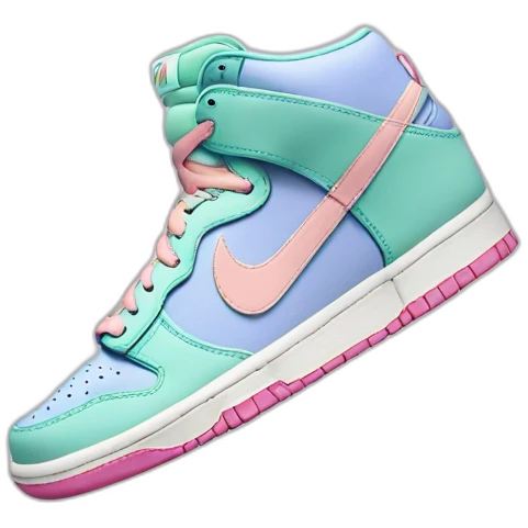 pastel nike dunk emoji