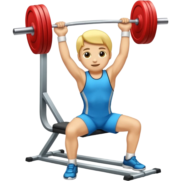 Mancuerna de gimnasio vista desde el ángulo derecho  emoji