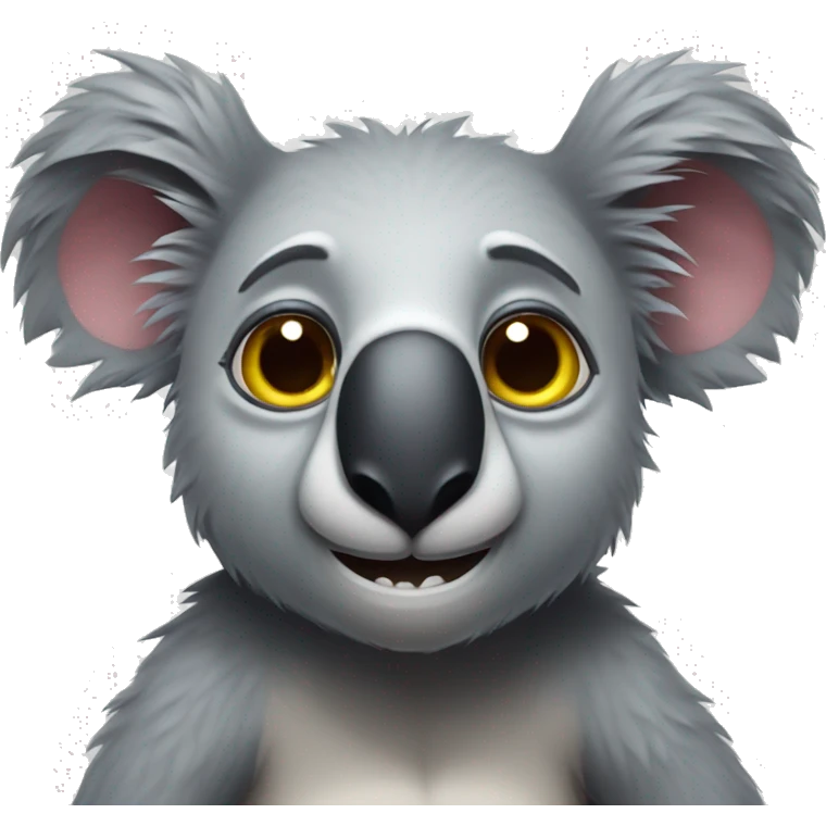 koala monster emoji