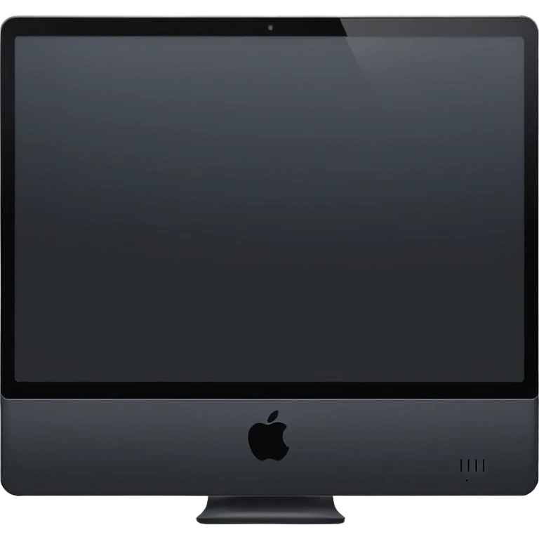 The back of a PC screen emoji