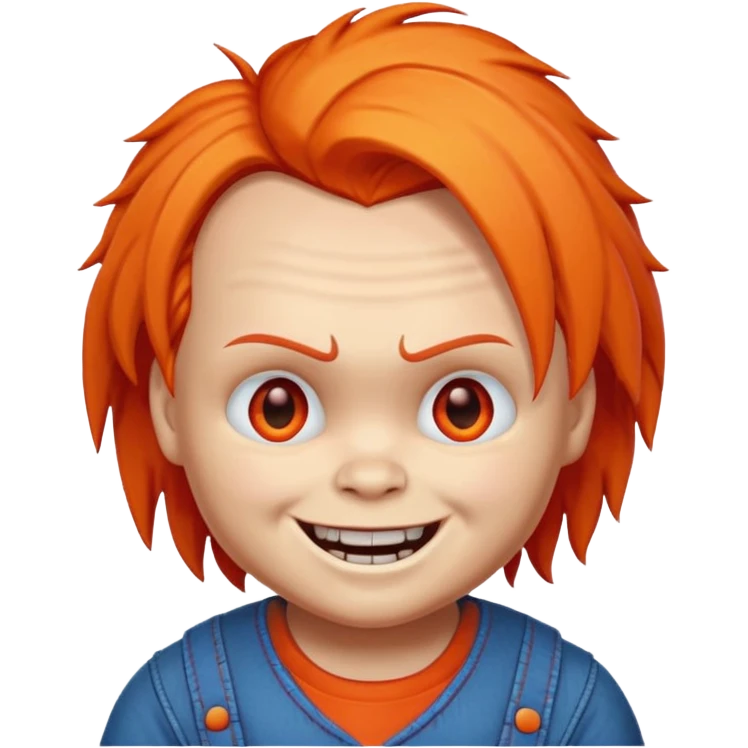 Un emojin de chuky emoji