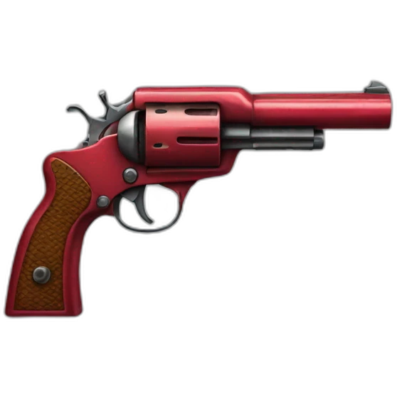 One scarlet fever pistol emoji