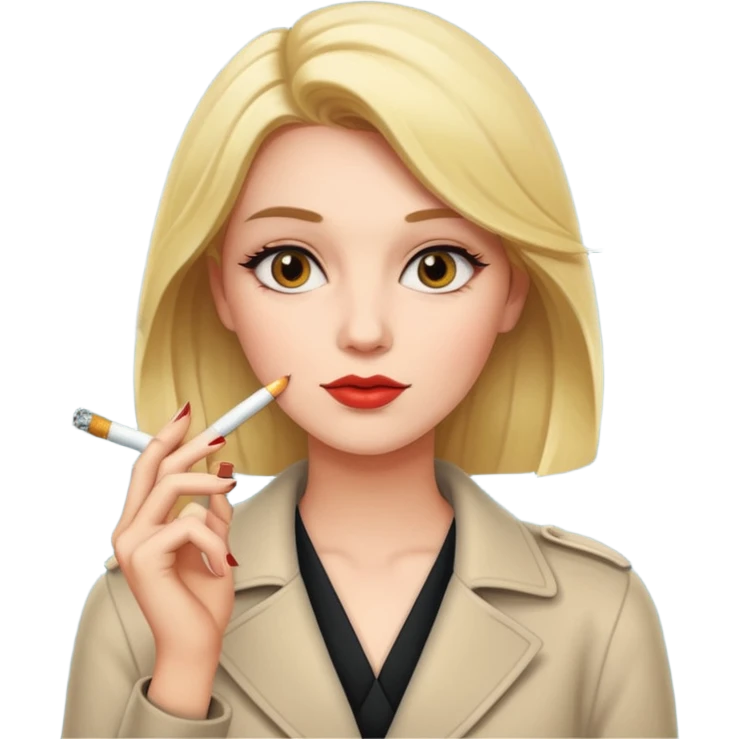 Sassy cigarette  emoji
