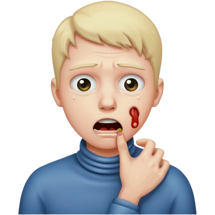 Choking emoji