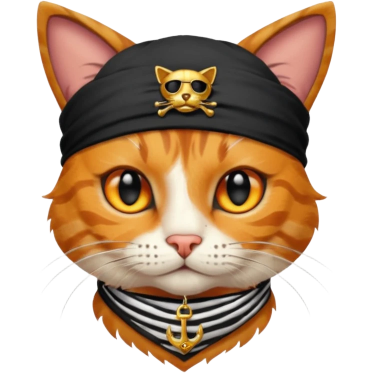 pirate cat emoji