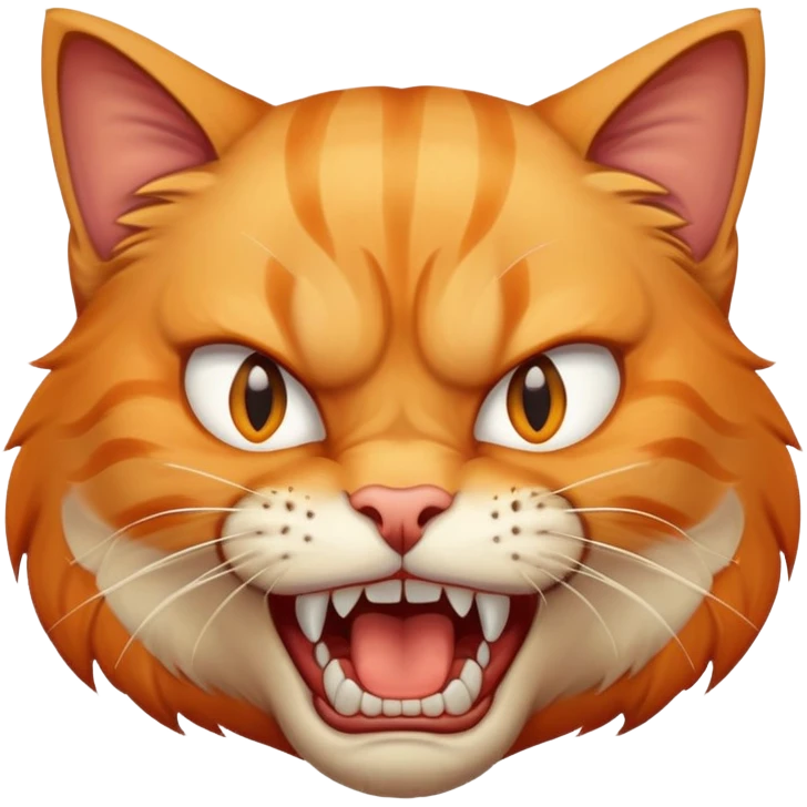 angry cat emoji