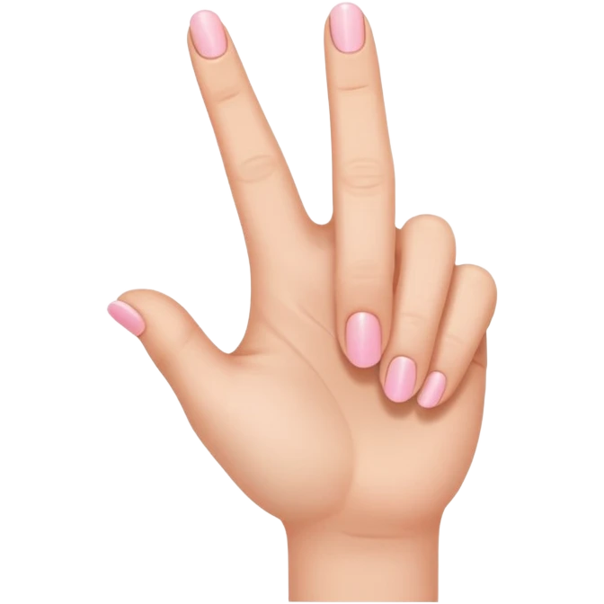 اجهل اصبع الخنصر فقط يوجه نحوي إلى الشاشة emoji