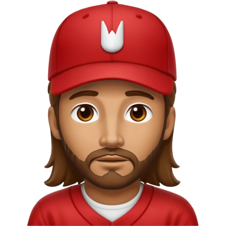 Jesus in a red MAGA baseball cap emoji