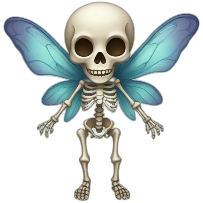 fairy skeleton emoji