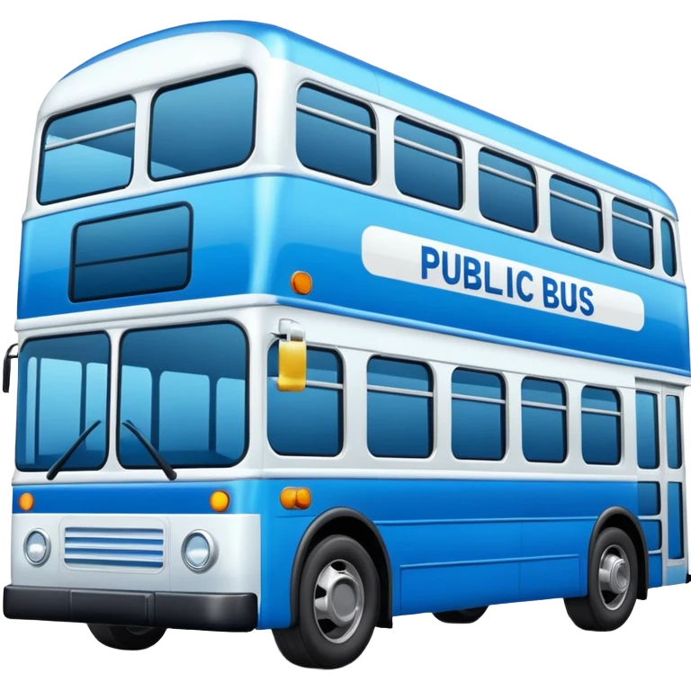 public bus emoji