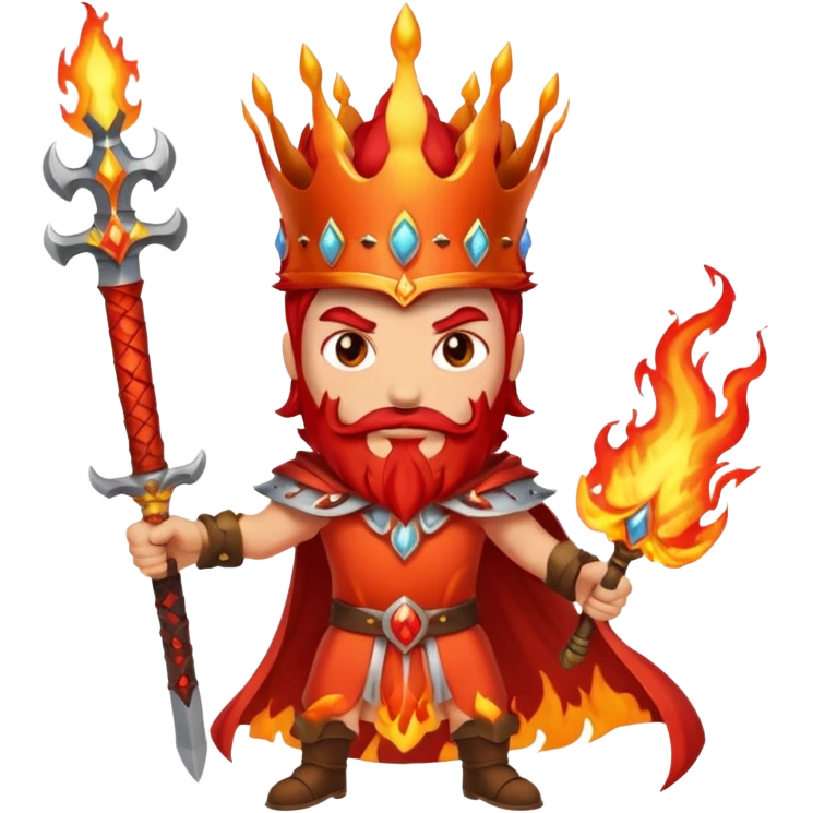 flame king emoji
