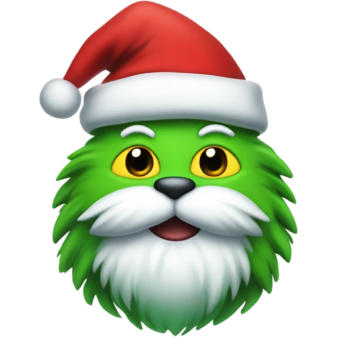 The grinch emoji
