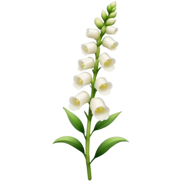 White snap dragons  emoji