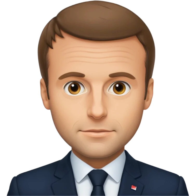 Emmanuel Macron  emoji