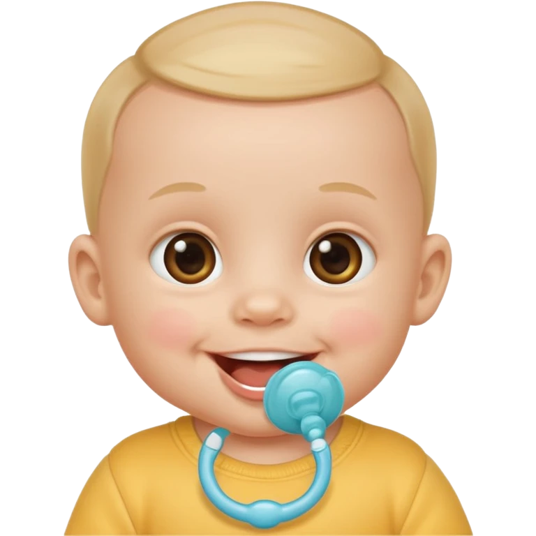baby with pacifier emoji