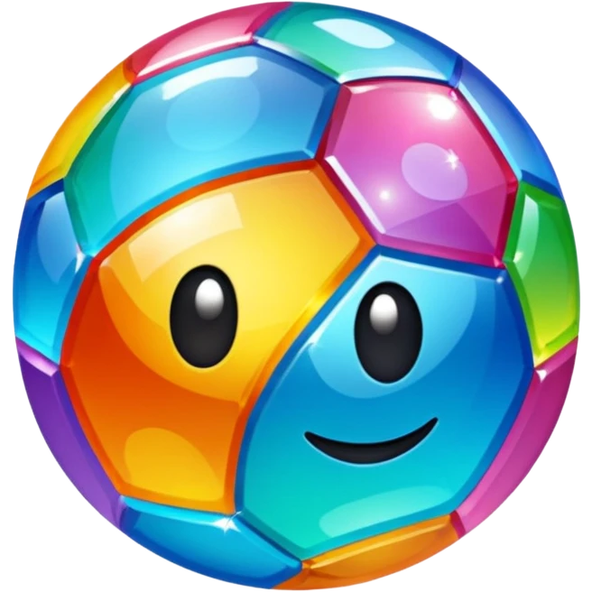 boule disco à facette et poulpe emoji