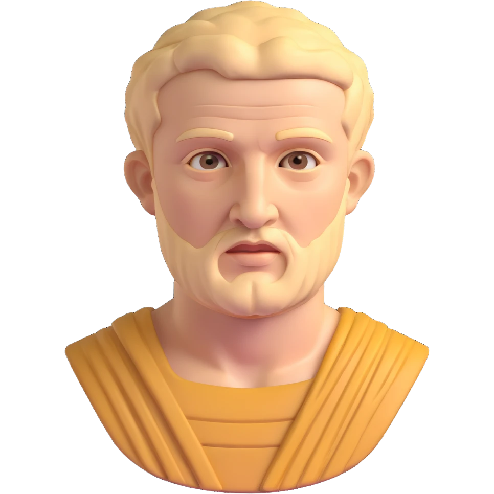 bust of Tiberius Gracchus, Roman senator emoji