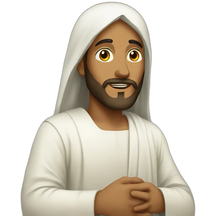 Muslim Jesus emoji