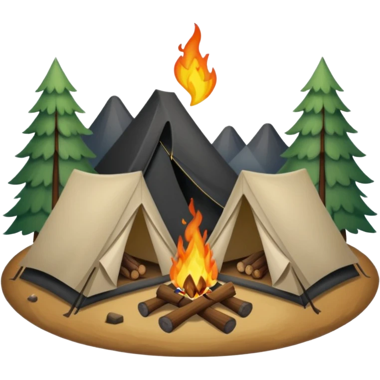camping emoji