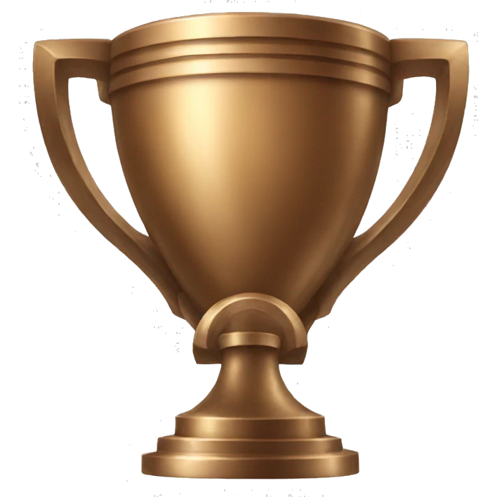 bronze trophy emoji