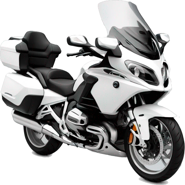 Moto r1200rt  blanca emoji