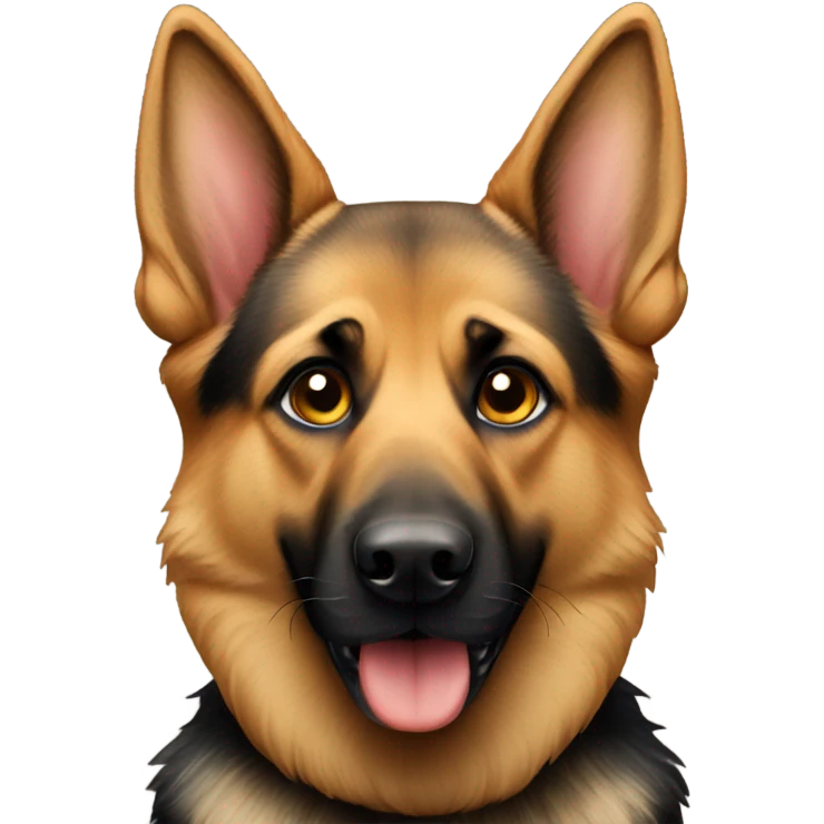 German Shepard emoji