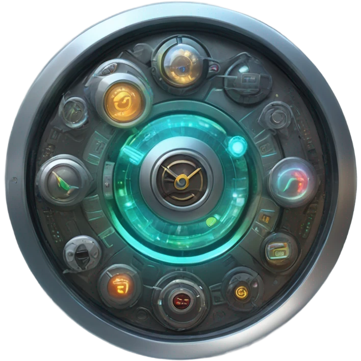 Travel Time machine  emoji
