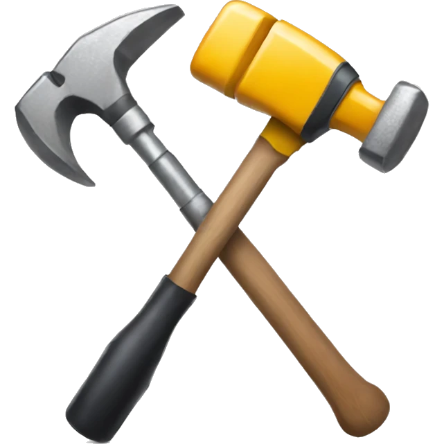 Hammer and screwdriver emoji