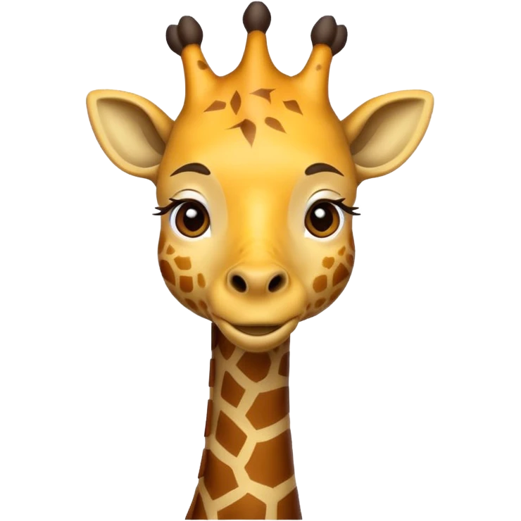 king giraffe emoji
