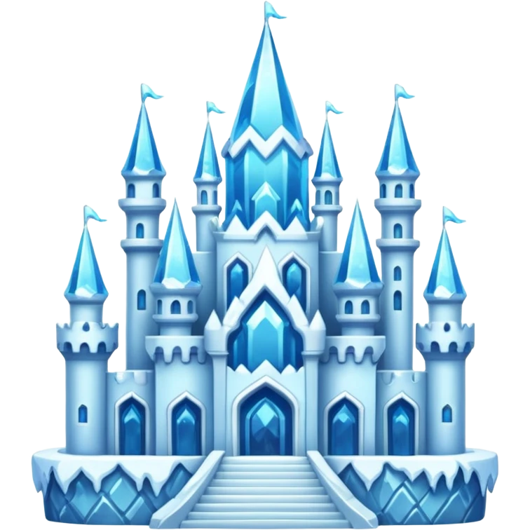 Ice Kingdom palace emoji