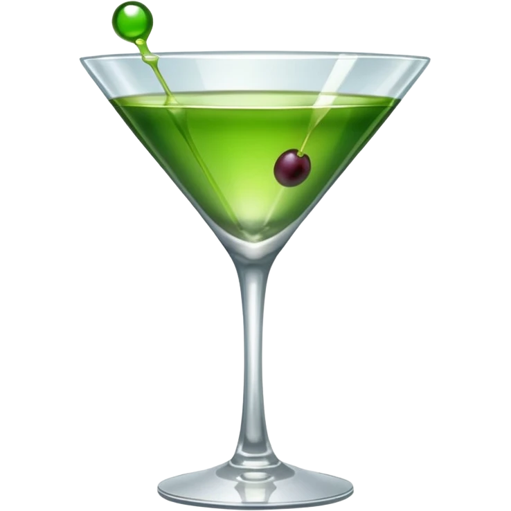 martini glass emoji