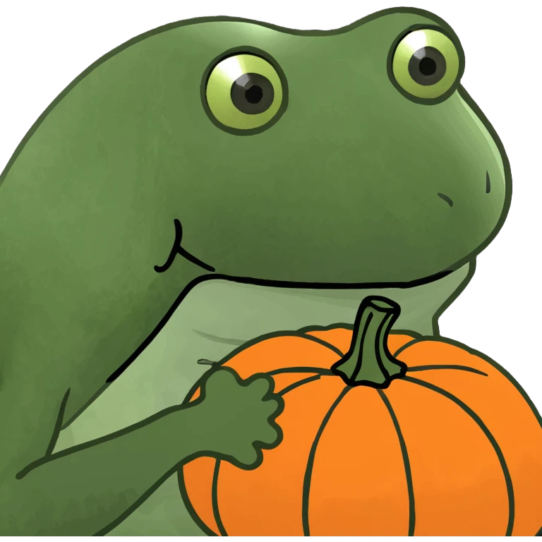 Pumpkin fall vine emoji