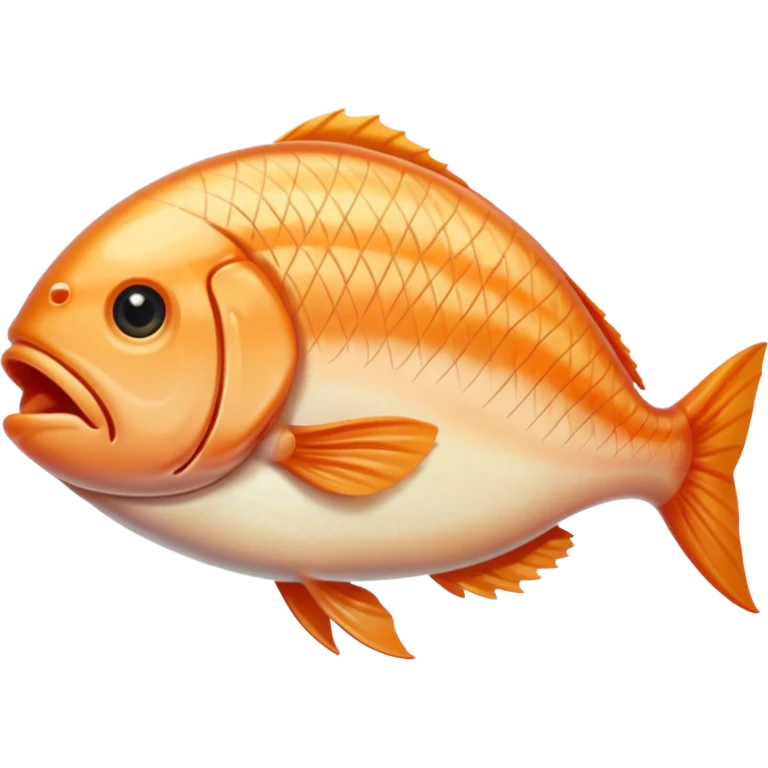 Skinless fish emoji