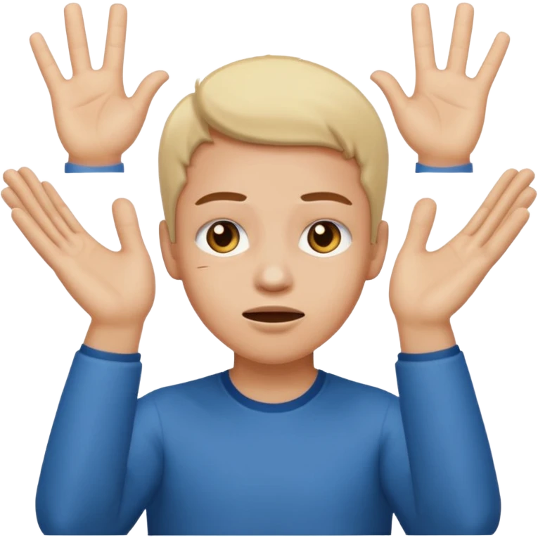 I want the 💁🏻‍♀️ but with the 🥺 for the face emoji