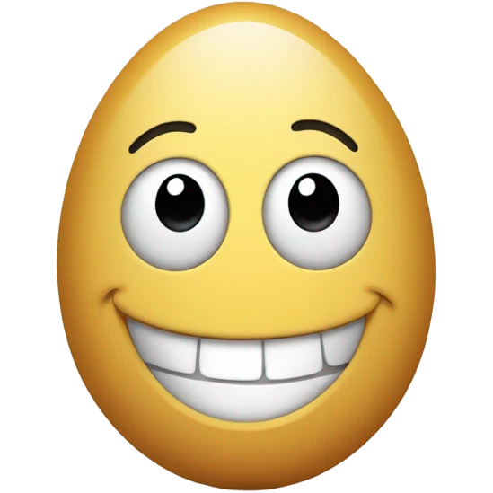Huevo feliz  emoji