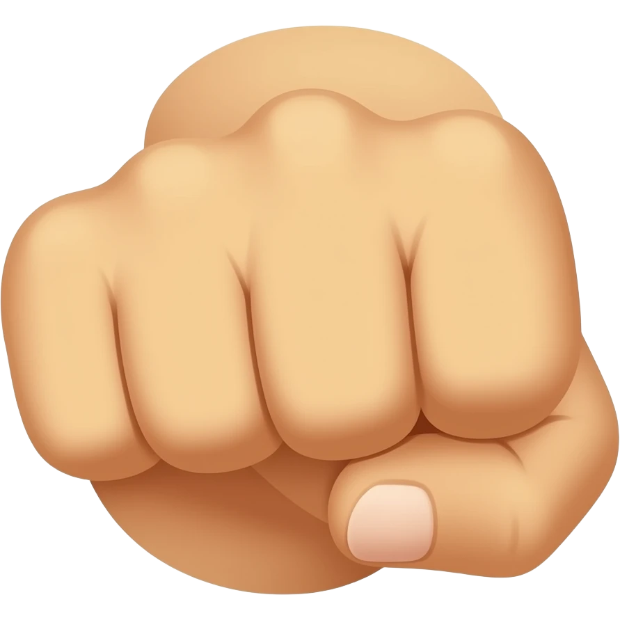 fist hits face emoji