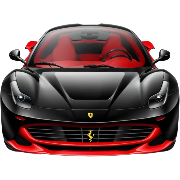 black farari car koli si change kar do emoji