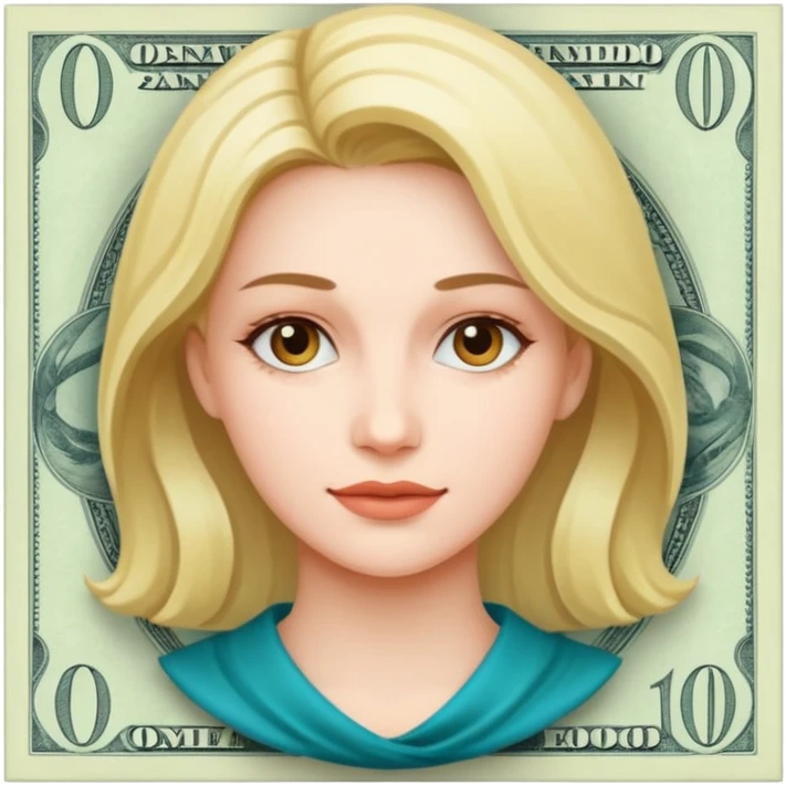 Woman On A Banknote emoji