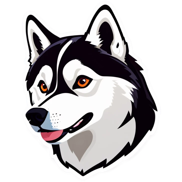 Husky emoji