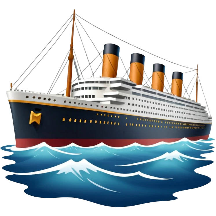 Titanic emoji