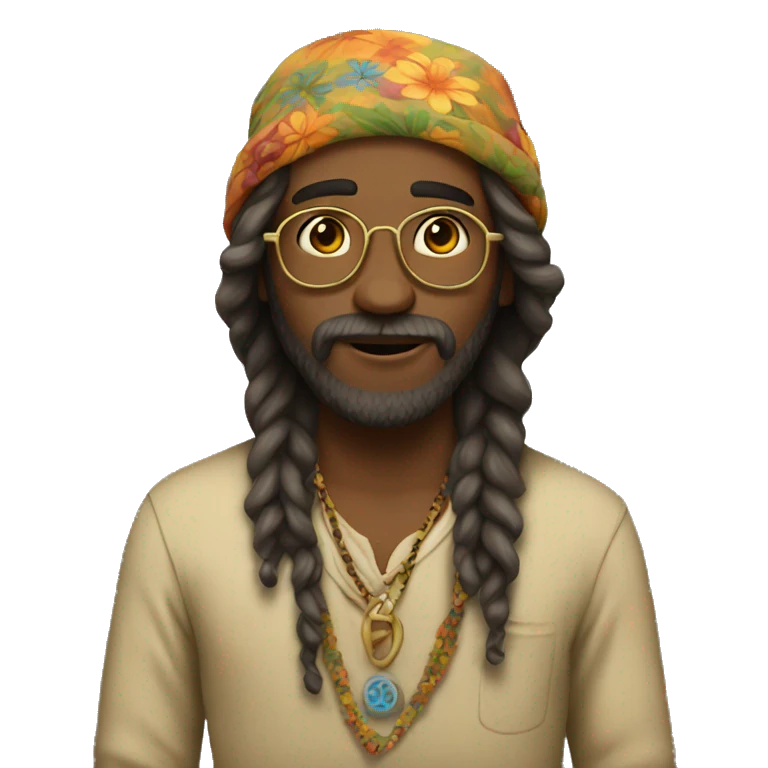 Hippie emoji
